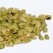 GREEN DRIED Cardamom Elettaria cardamomum WHOLE Pods on a white background