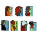 Enamel pins of women heroes