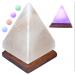 Himalayan Salt Lamp USB Pyramid Colour Changing