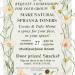 PRIVATE WORKSHOP flyer: Make Natural Sprays & Toners