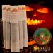 Pumpkin Spice Incense in front of a lit Halloween pumpkin Pumpkin Spice Incense in front of a lit Halloween pumpkin