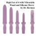 Rigid Set of 4 with Vibratable Wand and Silicone Sleeve by Dr. Berman_Anarres