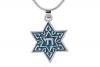 JEWELLERY: Pendant Star of David with Chai