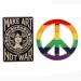 Pin: Enamel Peace
