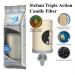 Stefani Triple Action Filter Candle with cross section