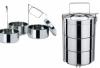  Food, Stainless Steel, Double Wall, 1, 2, 3 or 4 Layers Tiffin