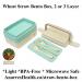 Container: Straw Bento Box, 2 or 3 Layer