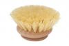 Brush: Wood & Agave Fibre, Round Replacement Head Dishwashing