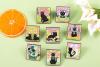 Pin: Enamel Cats Tarot