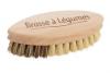 Brush: Wood, Oval Vegetable, Handcrafted Natural Vegan Bristle