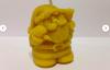 Candle: Beeswax Santa