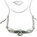 Jewellery: Pendant Owl Irish Knot Choker Necklace