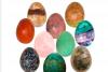 Crystal Egg: Fluorite, Rhodonite, Onyx, Aventurine