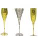 Judaica: Kiddush 3 Cups in Brass or Silvertone