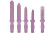 Dilator: Silicone sleeve, Dr. Berman, Set of 4 with vibratable wand