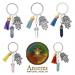 Keyring: Blue Hamsa Evil Eye Protection