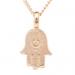 Judaica: Necklace Hamsa, All Is Well