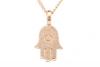 Judaica: Necklace Hamsa, All Is Well