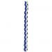 Judaica: Candle, Beeswax Havdalah, Blue & White Round