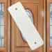 Judaica: Mezuzah Plain White Ceramic