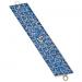 Judaica: Mezuzah Blue Glitter 5"