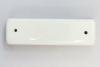 Judaica: Mezuzah Plain White Ceramic