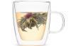 Mug: Glass Double Walled Tea Avery