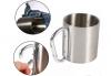 Mug: Stainless Steel Double Walled Carabiner