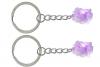 Key Ring: Crystal or Stone 4x6