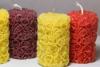  Beeswax Column, Flower Patterned with the word Love