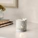 Candle: Tealight holder, white3 ¼ " (8 cm) IN STORE ONLY
