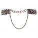 Judaica: Tallit Clip, Floral Chain Silver Colour