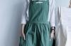 Apron: Cotton Blend, Crossover with Two Pockets
