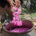 Flowers are prepared by traditional hydro distillation Kashan, Iran.