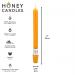 Beeswax 9 inch Base Candlestick