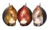 Candle: Metal Teardrop Candle Holder Candle: Metal Teardrop Candle Holder