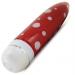 Vibrator: Ceramix Ultra red with white polka dots