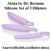 Alena Silicone Set of 3 Dilators by Dr Berman at Anarres