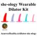Dilator: Silicone, Set of 5 Wearable, She-Ology