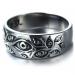 Stainless Steel Evil Eye Protection Ring