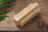 Brush: Wood Nail, Natural Bristle, Double Sided Brush: Wood Nail, Natural Bristle, Double Sided