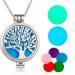 Pendant: Aromatherapy Essential Oil Diffuser Locket Tree of Life S