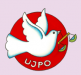 UJPO Dove flying with scales of justice