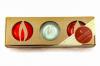 Candle, Rose Bouquet Beeswax, Set of 3 Candle, Rose Bouquet Beeswax, Set of 3