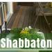 SHABBATON table with candles and herbs