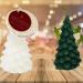 Candle: Beeswax Yule Tree