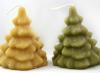 Candle: Beeswax Column, Tree Candle: Beeswax Column, Tree