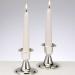Judaica: Candlestick Silverplated Set