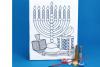 Judaica: Kids Canvas Chanukah Art Kit
