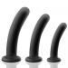 Dilator: Silicone, Set of 3 Black